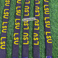 Qualité supérieure LSU Beaded Gameday Crossbody Purse Strap Special Bag Parts & Accessories for Stadium Use Buy Now!