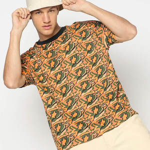 Camiseta de manga corta para hombre de marca personalizada al por mayor, estampado de algodón grueso, alta calidad, hecho en Pakistán, bajo costo y MOQ - Product Image 1