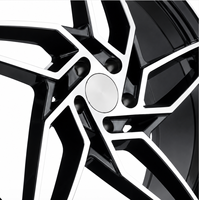 Jantes en alliage d'aluminium forgé monobloc personnalisées 15-19 pouces, usine professionnelle pour les marchés américain et européen, jantes pour Dodge Charger, volant