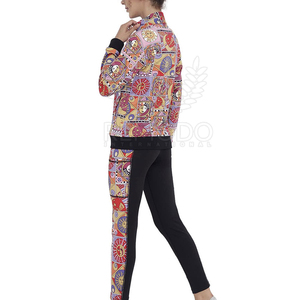 ชุดวอร์มพิมพ์ลายสำหรับผู้หญิงชุดวอร์มพิมพ์ลายแบบระเหิดสำหรับผู้หญิงดีไซน์ทันสมัยใส่สบาย - Product Image 2