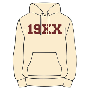 Sudadera con Capucha Neutral KAP, Mezcla de Algodón, Ropa de Fraternidad Griega, Personalizada con el Logotipo de DivineNine HBCU, Ropa Urbana con el Año de Fundación - Product Image 2