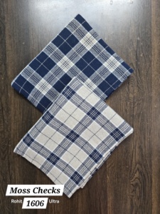 Tela de algodón de calidad de exportación Dobby Check Slub textil suave y transpirable para la fabricación de prendas de vestir - Product Image 4