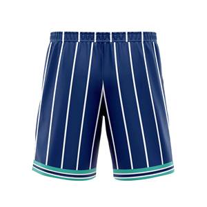 Short pour hommes personnalisé en polyester tricoté à la taille élastique avec nom et numéro Service OEM disponible - Product Image 6