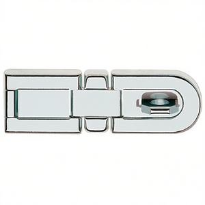 Cierre de Seguridad de Acero Galvanizado de Alta Resistencia, 165 mm de Largo, 49 mm de Ancho, 14 mm de Diámetro del Ojo, 1 Unión Doble SB para Cercas, Rejas y Portones - Product Image 3