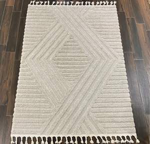 Modern Turkish Floral Jacquard Woven Polypropylene Machine Made <b>Cushioned</b> Carpet-Tapis Alfombra Tappeto for Home Use - Product Image 5