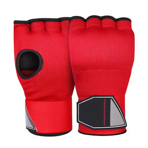 Guantes acolchados de gel para deportes de entrenamiento de boxeo MMA en MOQ bajo 2025 recién llegado guantes interiores de gel acolchados con envolturas largas - Product Image 1