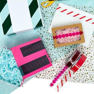 Ruban adhésif imprimé en acrylique activé par l'eau, simple face, en BOPP, étanche, pour la fermeture des sacs et des cartons - Product Image 1