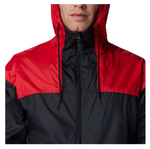 Chaqueta Cortavientos con Capucha para Hombre, Estilo Urbano, con Estampado Reflectante, Transpirable, Impermeable, para Correr - Product Image 5