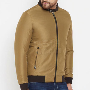 Everyday <b>Men</b> Bomber <b>Jacket</b> Plain Design Easy Wear <b>Light</b> Warm Outerwear For Casual Style Travel And Daily Use - Product Image 4