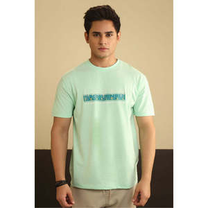 เสื้อยืดผู้ชายผ้าฝ้าย 100% - พิมพ์ลายและรับผลิตแบรนด์ส่วนตัว, รับผลิตตามแบบ OEM/ODM สำหรับฤดูร้อน - Product Image 1