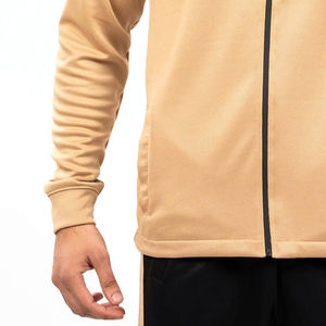 Sudadera con capucha y cremallera con logotipo personalizado de algodón 100% para hombre, ropa de calle bordada, Sudadera de estilo sólido de punto, sudadera básica de invierno con capucha básica - Product Image 3