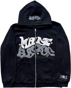 เสื้อฮู้ดดี้เทอร์รี่พิมพ์ลายขายดีสำหรับผู้ชาย สั่งซื้อจำนวนมาก - Product Image 2