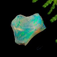 Opale de feu éthiopienne naturelle, qualité AAA, pierres brutes, non taillées, avec jeu de couleurs, fournisseur en gros
