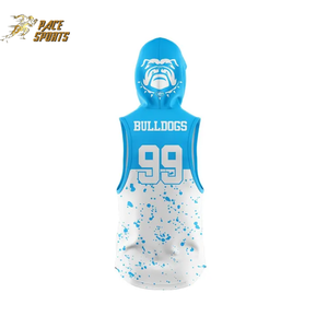 Venta al por mayor de uniformes de fútbol americano con capucha 7 V 7 para jóvenes de ajuste regular sublimación uniforme personalizado 7 en 7 conjuntos de uniformes de fútbol - Product Image 4