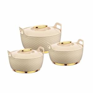 Juego de Cazuelas Aisladas de Plástico ANAX 800/1500/2200/3500/6500 mL, Calidad Premium, Redondas, para Uso Doméstico, Hechas en India - Product Image 5