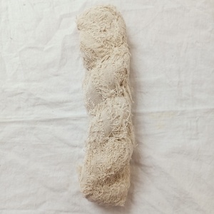 Cinta peluda de algodón natural sin lejía, madejas de 100 gramos, adecuado para hilo y artesanos de fibra para reventa - Product Image 2