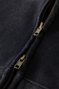 เสื้อสเวตเชิ้ตขนแกะแบบพรีเมี่ยมสำหรับฤดูหนาวแบบมีซิปย้อมสีแบบสเปรย์ - Product Image 5