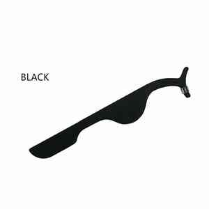 Juego de rizador de pestañas y pinzas de Punta inclinada de acero inoxidable, herramientas de belleza de manicura para extensión de pestañas y cuidado del cabello - Product Image 5