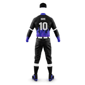 เครื่องแบบทีมเบสบอลเสื้อกีฬาชุดทีมเบสบอลระบายอากาศ - Product Image 6