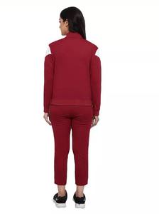 Alta calidad estilo único logotipo personalizado tendencia moda nuevo jogging personalizado chándal para mujer poliéster - Product Image 3