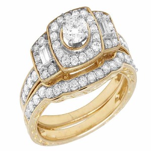 Square Halo Moissanite Diamond Engagement <b>Ring</b> 925 Sterling Silver Bridal Wedding Set <b>Iced</b> Out Jewelry for Women Anniversary - Product Image 5