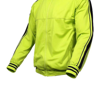 Survêtement en nylon léger avec fermeture éclair cousue personnalisée pour hommes, coupe ample, survêtement coupe-vent d'été, deux pièces - Product Image 4