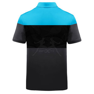 Camiseta de polo de hombre personalizada con diseño de servicio OEM en MOQ bajo, camiseta de Polo de manga corta con etiqueta privada - Product Image 2
