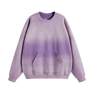 Sweat-shirts lourds en coton 100% délavé à l'acide, vintage, sur mesure, sweat-shirts pour hommes, basiques, vêtements pour hommes - Product Image 6