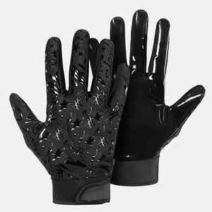 American Football <b>Gloves</b> Non-Slip Receiver Design Durable Sports Gear Factory-Made American Football <b>Gloves</b> - Product Image 2