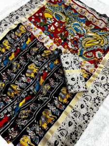 Sari indien le plus attrayant avec coton Tussal Dori Work Simple Blouse et tissu en soie pour adultes femmes pour les fêtes - Product Image 6