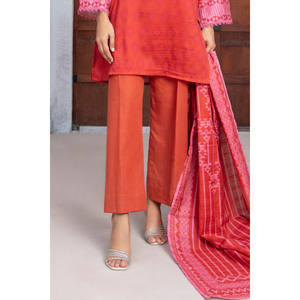 Conjunto de traje Khaddar estampado de 3 piezas para mujer con dupatta WNS-52033 - Product Image 4