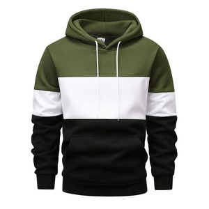 Sweat-shirts à capuche en molleton 100% coton pour hommes d'hiver Coupe régulière Pull à capuche décontracté Vêtements de sport de plein air Hauts à manches longues - Product Image 6