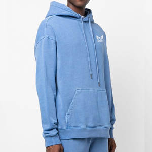 Ropa de moda Basics Acid Wash Hoodies Sudaderas con capucha de lavado ácido de secado rápido Sudaderas con capucha de lavado ácido transpirable - Product Image 5