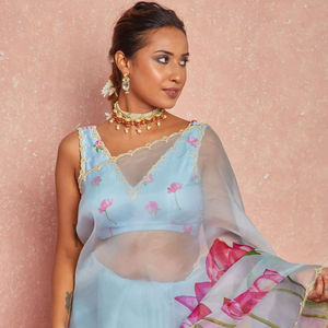 Dupatta Banarasi de Rayón para Mujer, Estilo Étnico Indio, Atuendo de Verano para Fiesta, Estilo Pakistaní, Conjunto de Sari, Estampado en Relieve, Secado Rápido, Ajuste Holgado, Vintage - Product Image 2