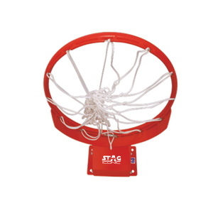 Panier de basketball portable et réglable de haute qualité Stag Iconic avec 4 ressorts et filet - Product Image 1