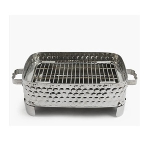 Trend tasarım paslanmaz çelik ateş çukuru aksesuarları ile hindistan üreticiden Deluxe kalite ateş çukuru barbekü ızgara