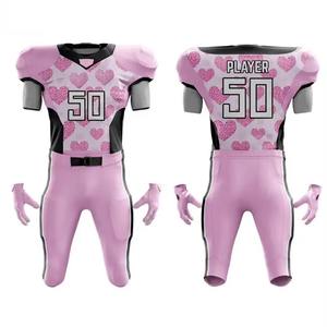 Uniforme de fútbol americano de estilo único, uniforme de fútbol nacional personalizado, uniforme de fútbol americano personalizado en diferentes colores - Product Image 2