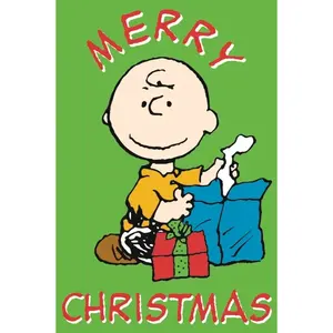 Tarjeta postal de Navidad de Peanuts, impresión digital offset, tarjeta plegable para días festivos, San Valentín, cumpleaños, negocios, bodas - Product Image 1