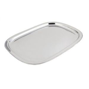 Top rated durable stainless steel tray for hotels restaurants and home serving with elegant design details - Product Image 2
