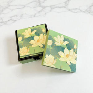 Últimos diseños posavasos hechos a mano en laca posavasos lacados de alta calidad precios al por mayor - Product Image 4