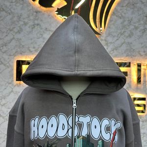 Haut fabricant client le plus demandé fermeture éclair sweat à capuche bouffée imprimé fabriqué en usine pas cher prix sweats à capuche hommes sweats à capuche - Product Image 3