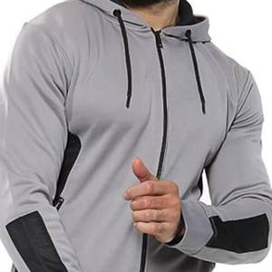 mens track suit casual cotton hoodie <b>shorts</b> outfit zipper comfortable breathable lightweight set - Product Image 2