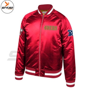 เสื้อแจ็กเก็ตเบสบอลทำจากผ้าซาติน,สั่งตัด - Product Image 3