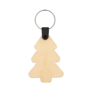 Porte-clés créatif en bois Fjerny, gadgets personnalisés pour l'arbre de Noël - Product Image 3
