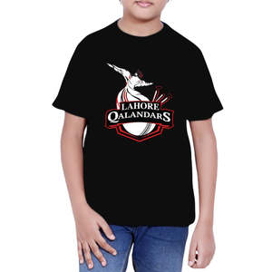 Camiseta Lahore Qalandars para niños - Negra - Product Image 1