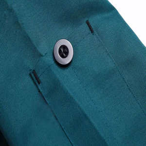 Uniformes de Alta Calidad con Mangas 3/4 para Personal de Cocina, Camareros, Ropa de Chef Personalizable, Chaqueta de Chef Unisex 100% - Product Image 4