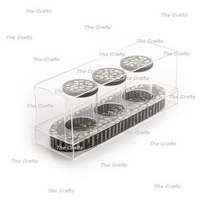 High Quality Dry Fruits Box Acrylic <b>Jar</b> With Mother Of Pearl And Wood Lid Home And Restaurant Serving <b>Sweets</b> Box - Product Image 6