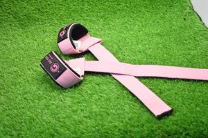 Sangle antidérapante réglable légère en forme de 8 pour haltères, musculation, haltérophilie, crossfit, kettlebell - Product Image 2