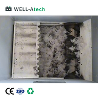 Déchiqueteuse de palettes et de cartons en plastique haute capacité pour les applications de recyclage en entrepôt