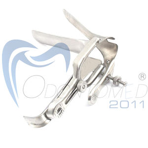 Espéculo Vaginal de acero inoxidable de grado médico Graves Desechable Pequeña longitud efectiva 60mm X 20mm Ancho Longitud total 85mm - Product Image 1